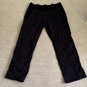 Lululemon Swiftly straight leg pants, black, sz 12